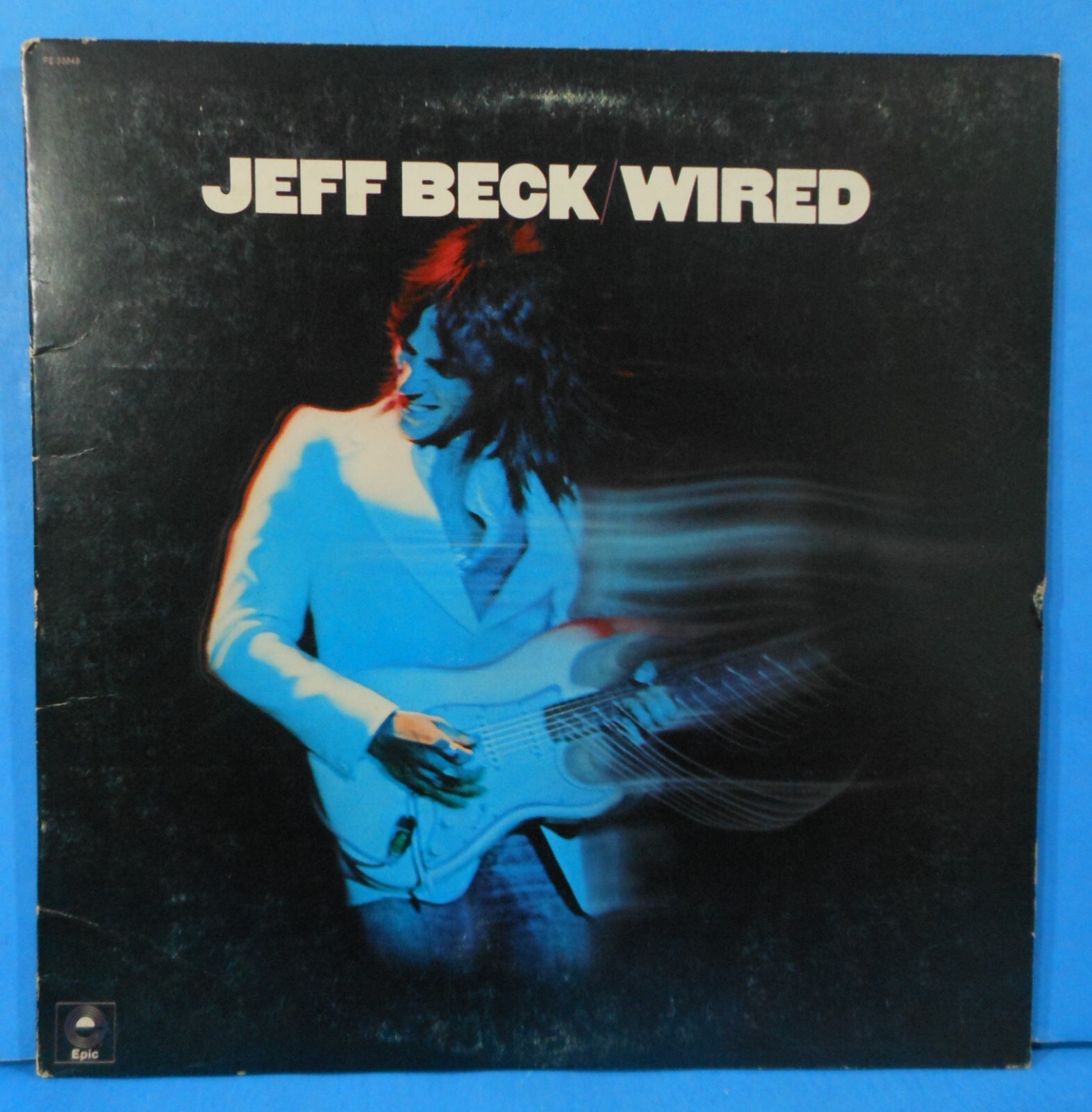 JEFF BECK WIRED LP 1976 ORIGINAL JAZZ FUNK FUSION GREAT CONDITION! VG+/VG+!!B