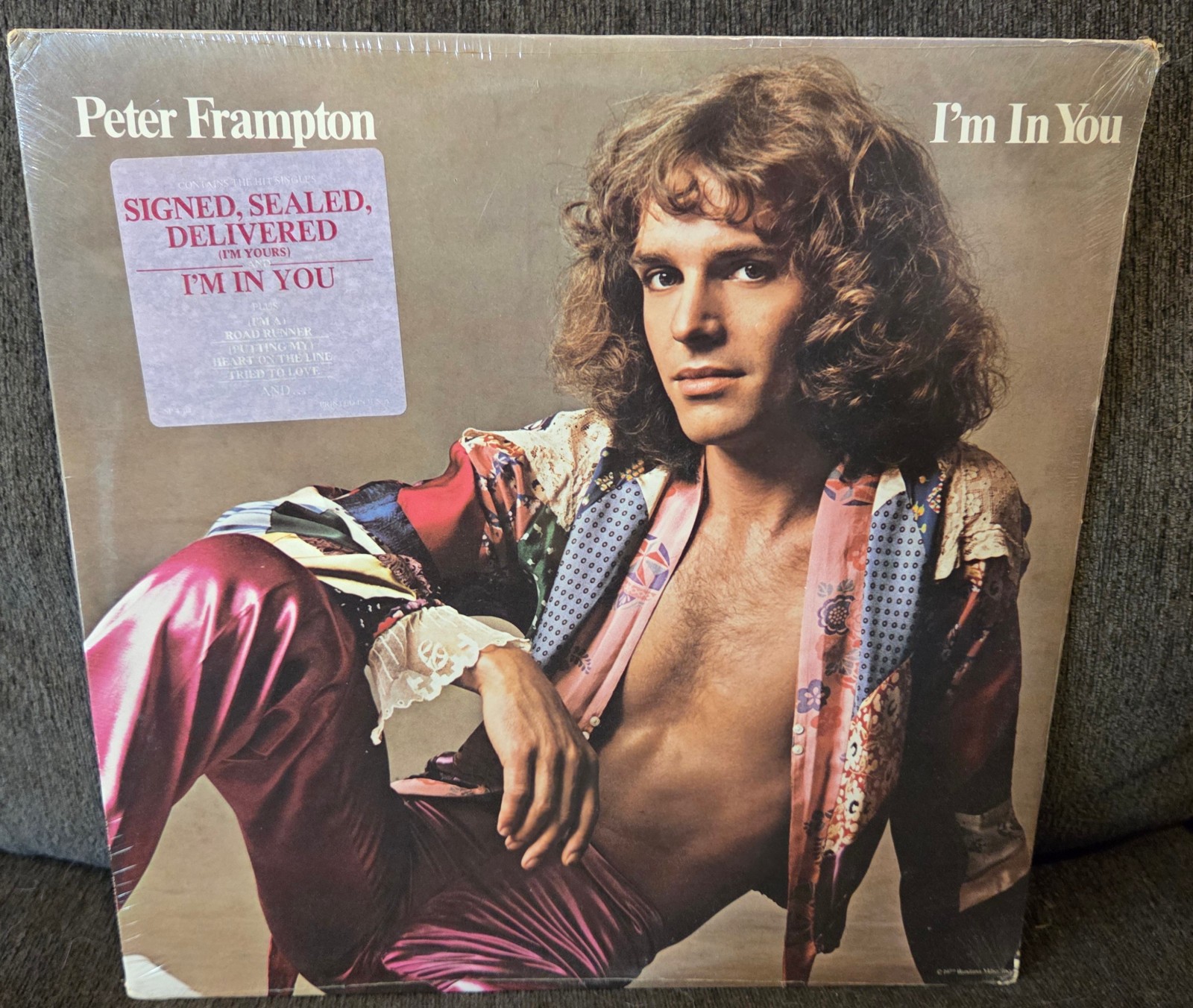Peter Frampton SEALED Old Stock LP I’m In You 1977 Hype & Promo Sticker SP 4704
