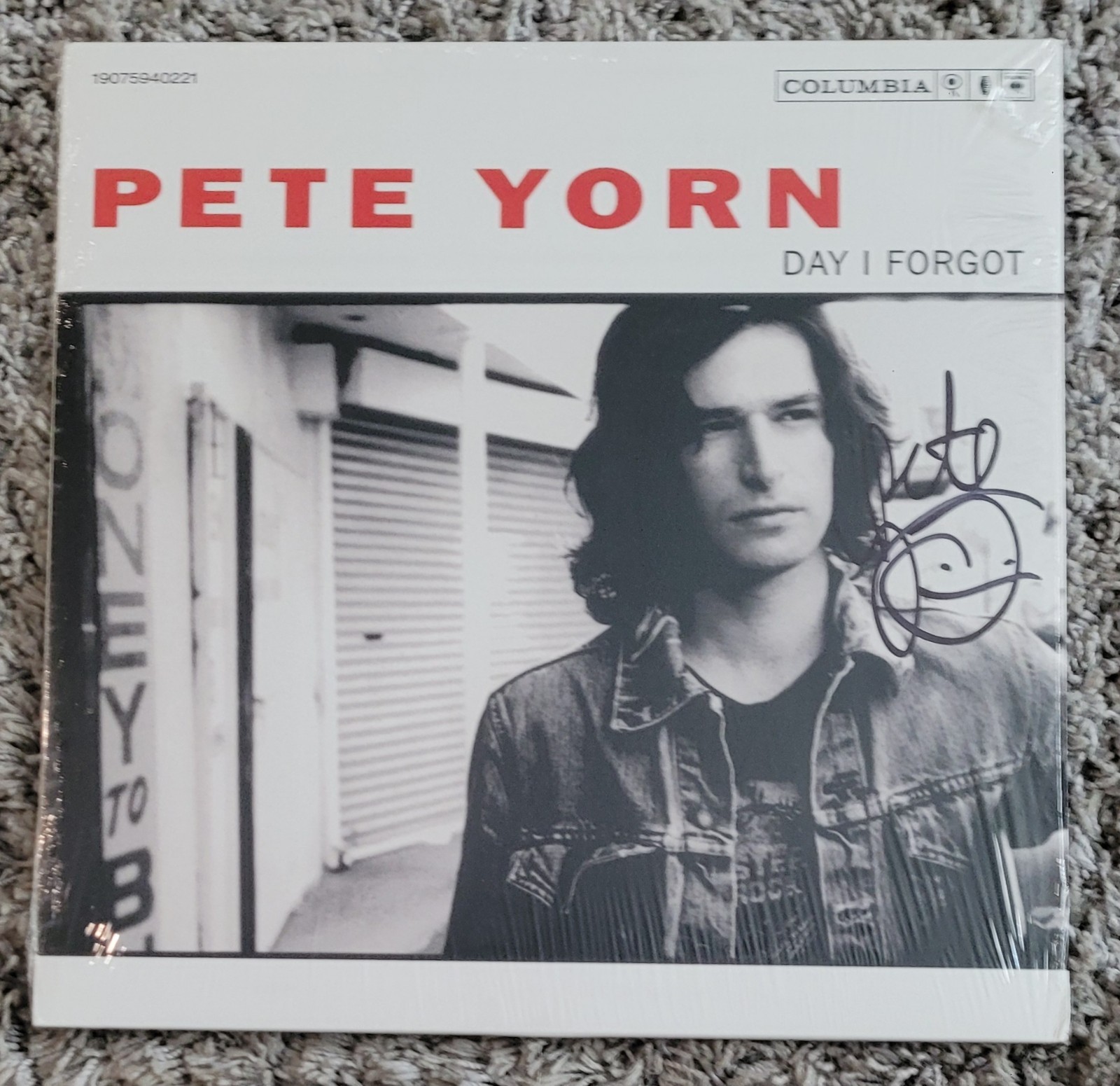 Pete Yorn Day I Forgot LP Ltd Black Vinyl US 2019 SIGNED NEW!!