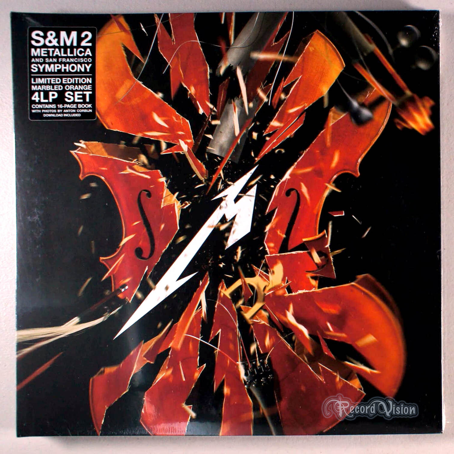 Metallica – S&M 2 (2020) [SEALED] 4-LP ORANGE Vinyl • Limited Edition