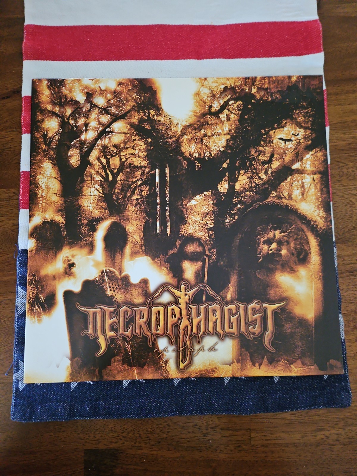Necrophagist – Epitaph – Galaxy Colored Vinyl LP Album NM