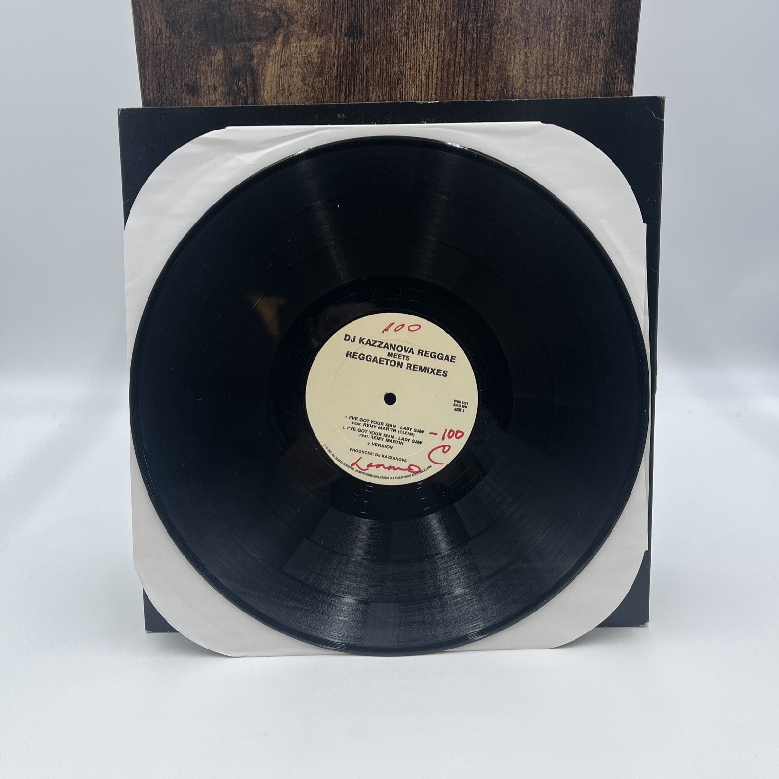 DJ Kazzanova ‎– Reggaeton Mix Promo Single I’ve Got Your Man Latin Reggaeton