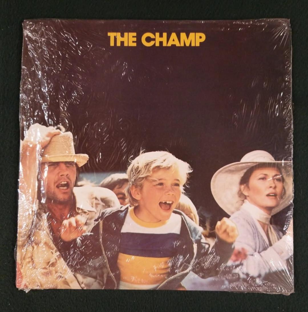 THE CHAMP Soundtrack LP 1979 1st Press UK Planet K-52152 Shrink/STRAWBERRY/Teste