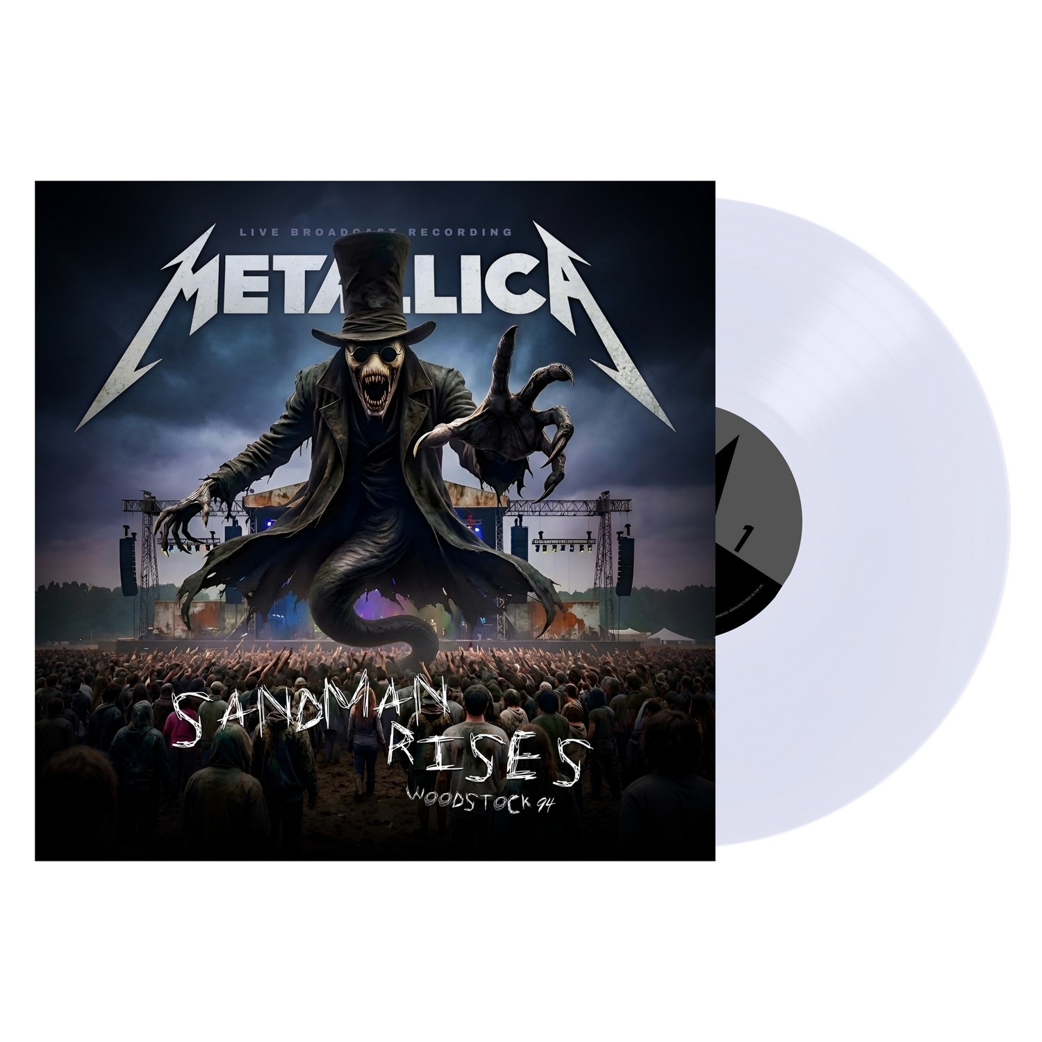 METALLICA – SANDMAN RISES LIVE 1994 – CLEAR AMETHYST VINYL (UK IMPORT)