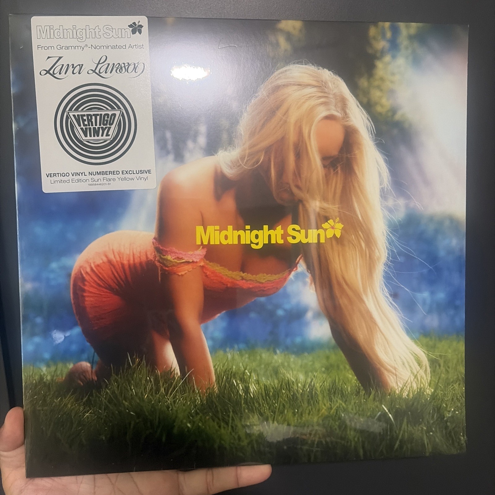 Zara Larsson Midnight Sun Eurosummer Sun Vinyl LP VV Exclusive #2546/3000