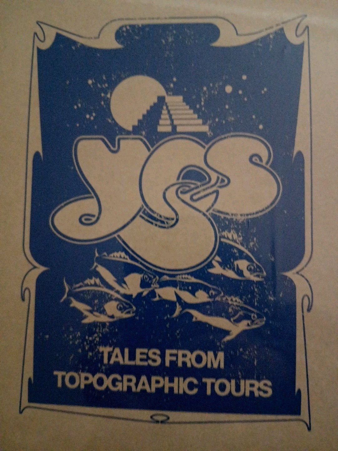 YES 3LP TALES FROM TOPOGRAPHIC TOURS RSD 2026 Live ’74 Shrink Slit Jon Anderson