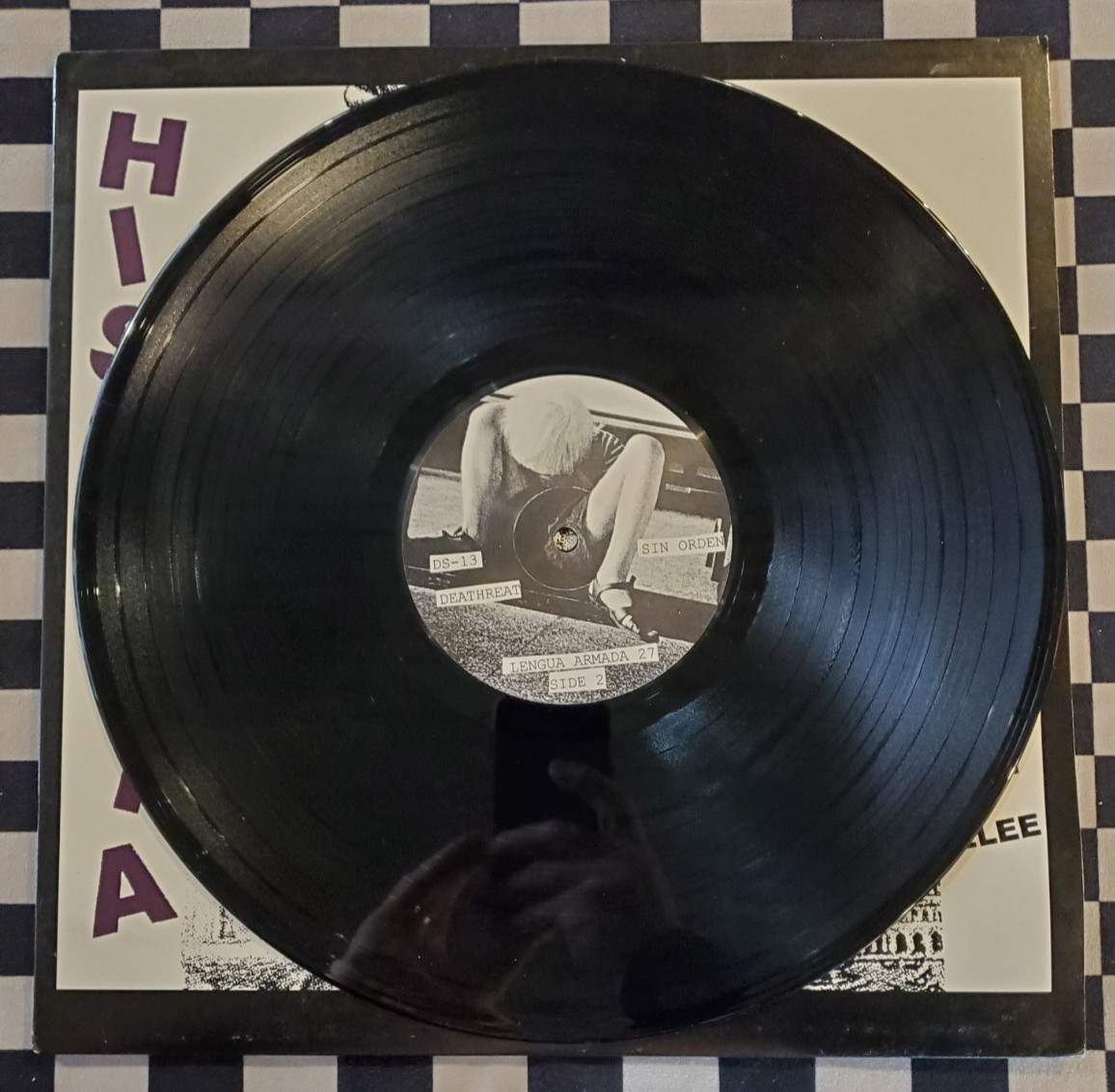 Histeria LP by Various Artists vinyl 2002 VG+ LA-27 Lengua Armada Discos