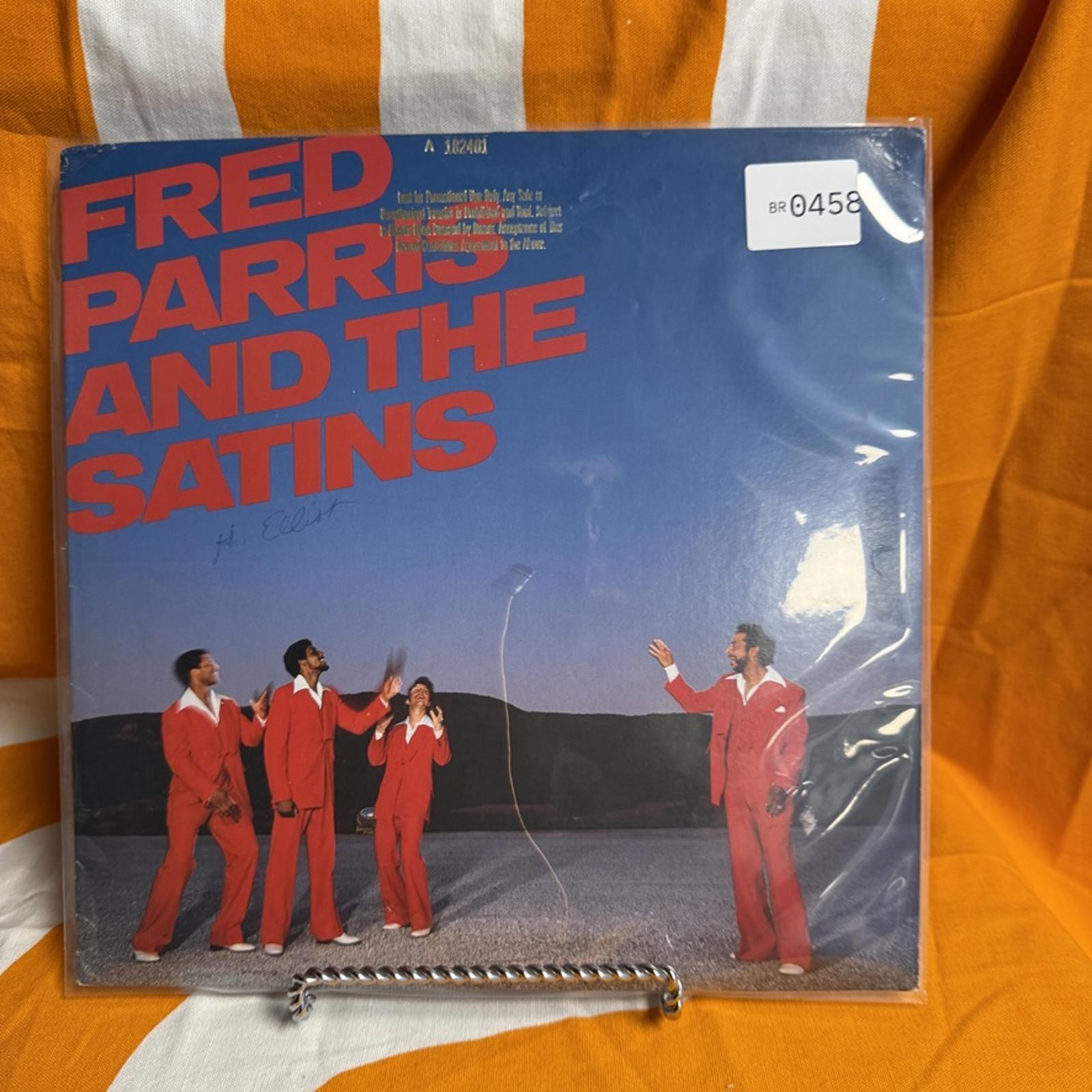 Fred Parris and The Satins Vintage Soul Vinyl LP Promo Copy 1960s Classic