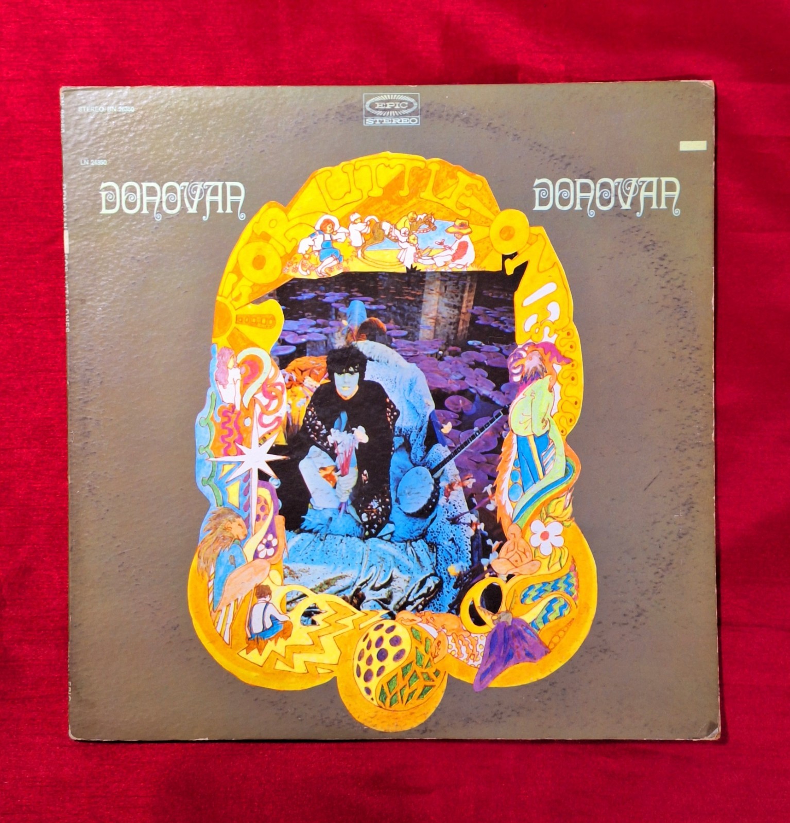 DONOVAN For Little Ones 1967 Vinyl LP BN26350 Psych Rock Epic PLAYS GREAT