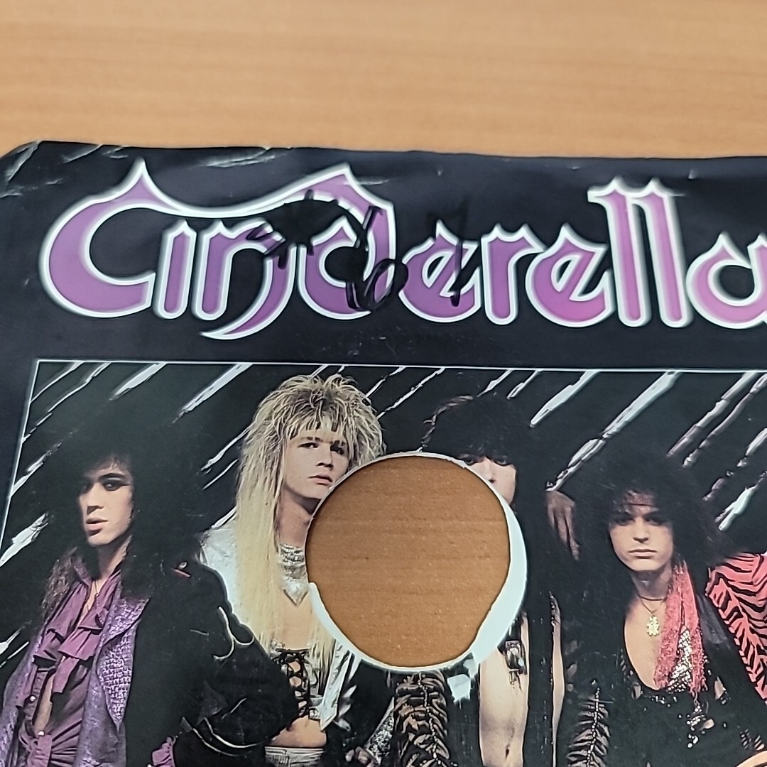 Cinderella Nobody’s Fool Push Push Mercury 884 851-7 – VG Vinyl G Paper Sleeve