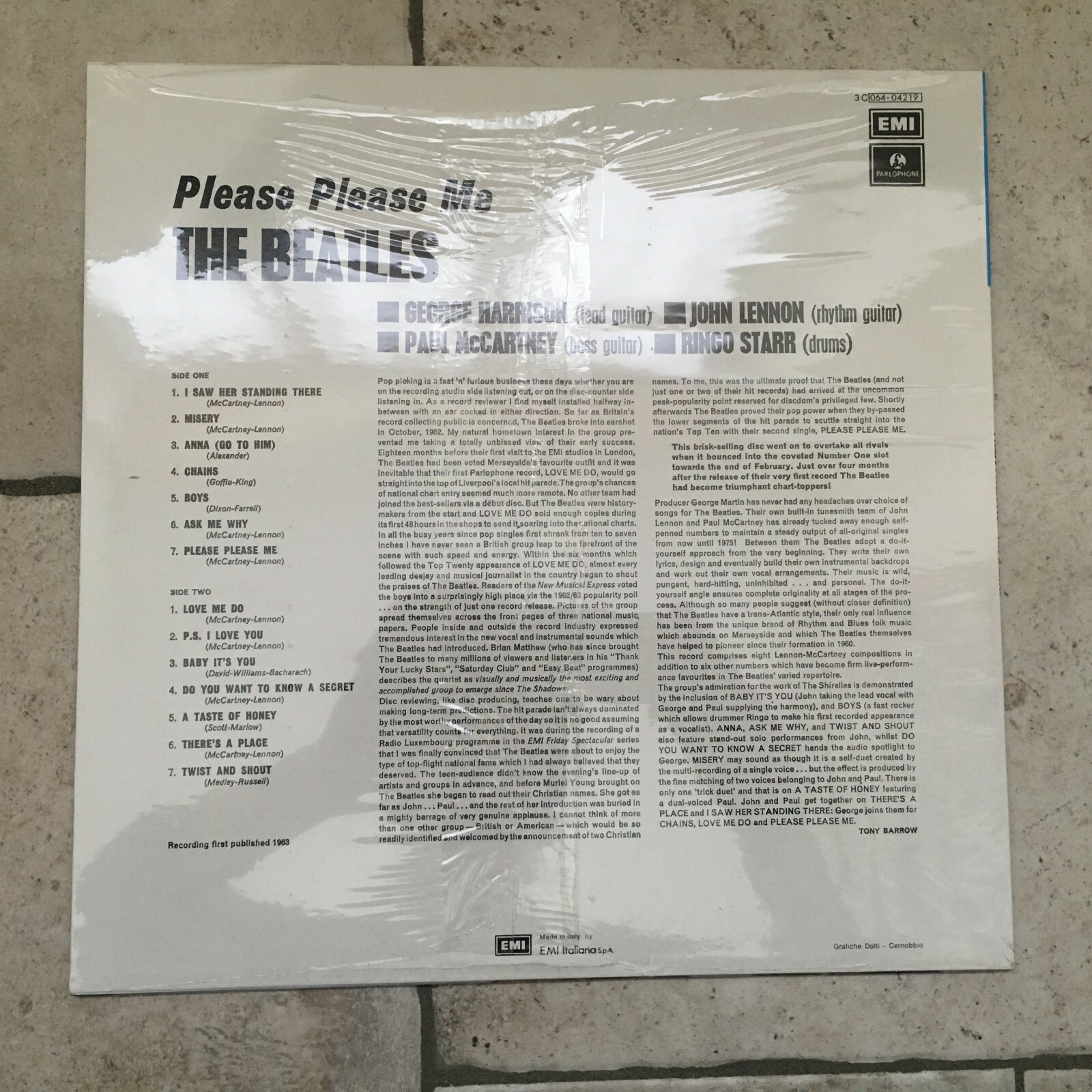 The Beatles _ Please Please Me _ Vinile LP 33giri _ 1980 Italy SIGILLATO SEALED