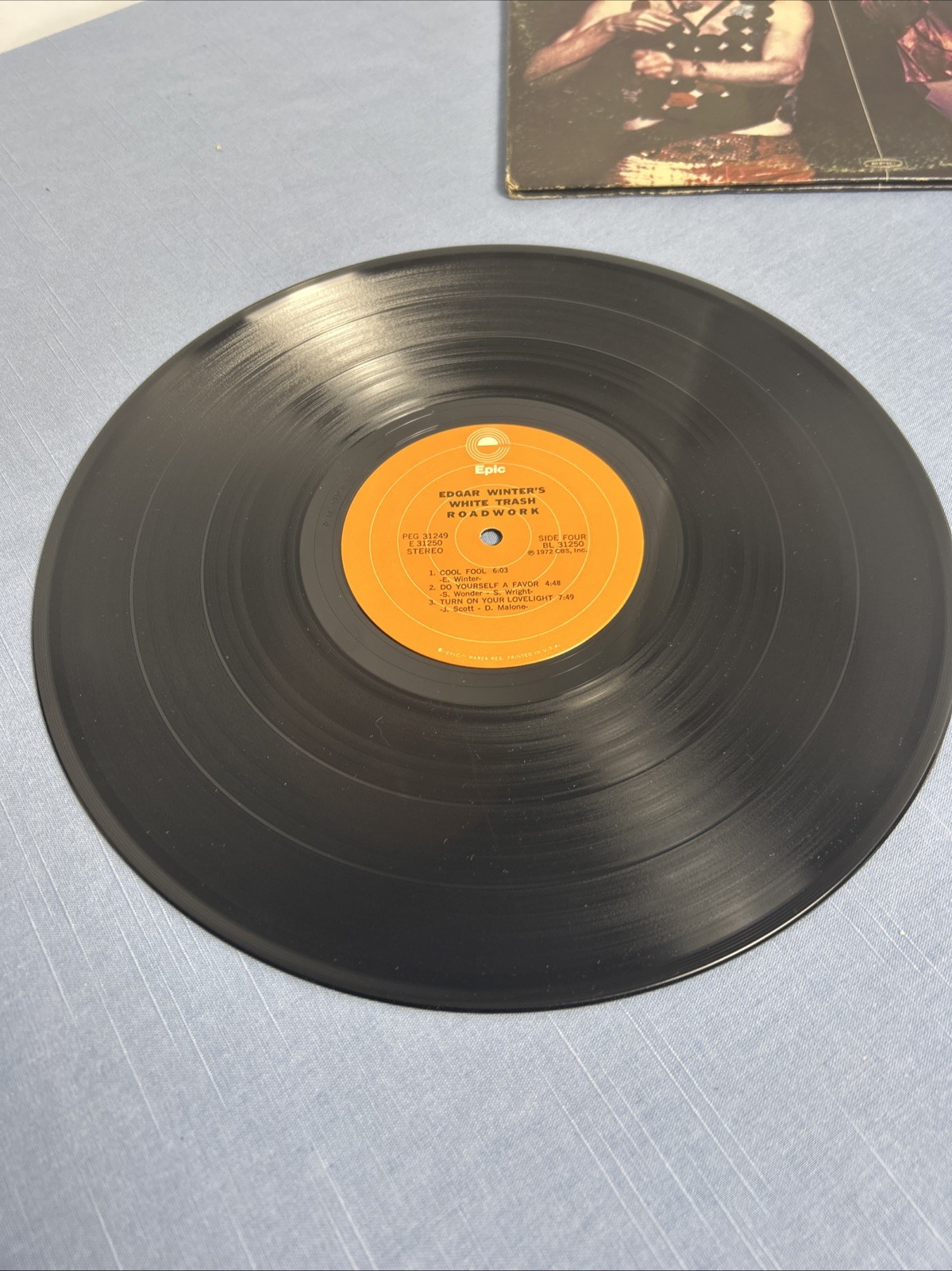 EDGAR WINTER’s WHITE TRASH – Roadwork 2xLP GATEFOLD Epic KEG 31249 HARD ROCK