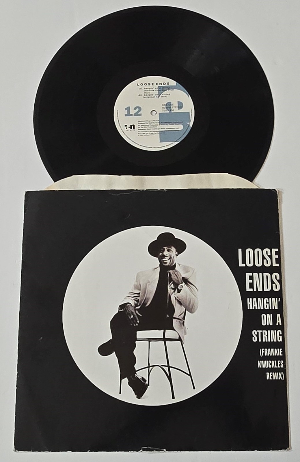 LOOSE ENDS Hangin On A String 12″ Single Vinyl Frankie Knuckles Remix