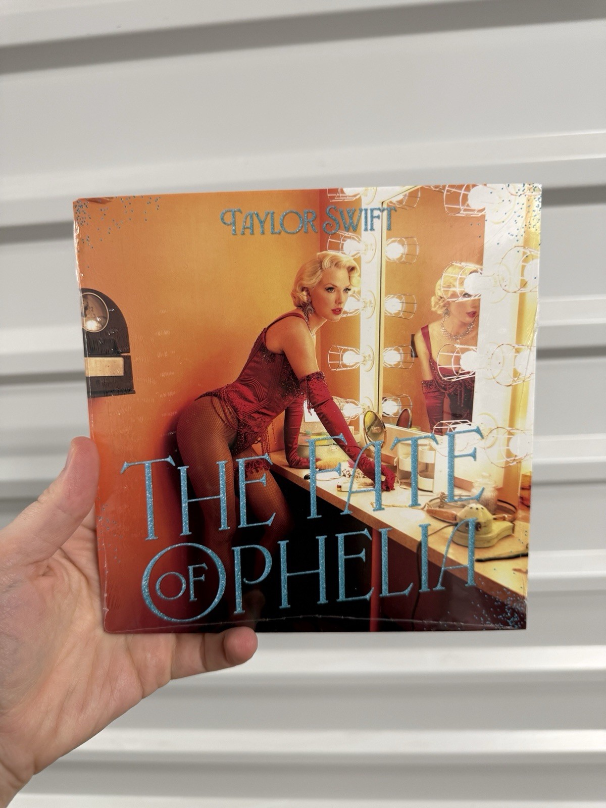 Taylor Swift The Fate of Ophelia LP Orange Glitter 7″ Vinyl LP Record NEW SEALED