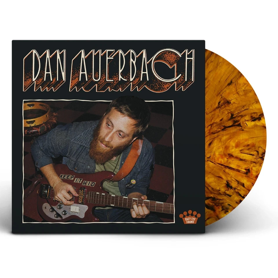 Dan Auerbach – Keep It Hid LP 12″ Black Orange Marble Vinyl Record – NEW