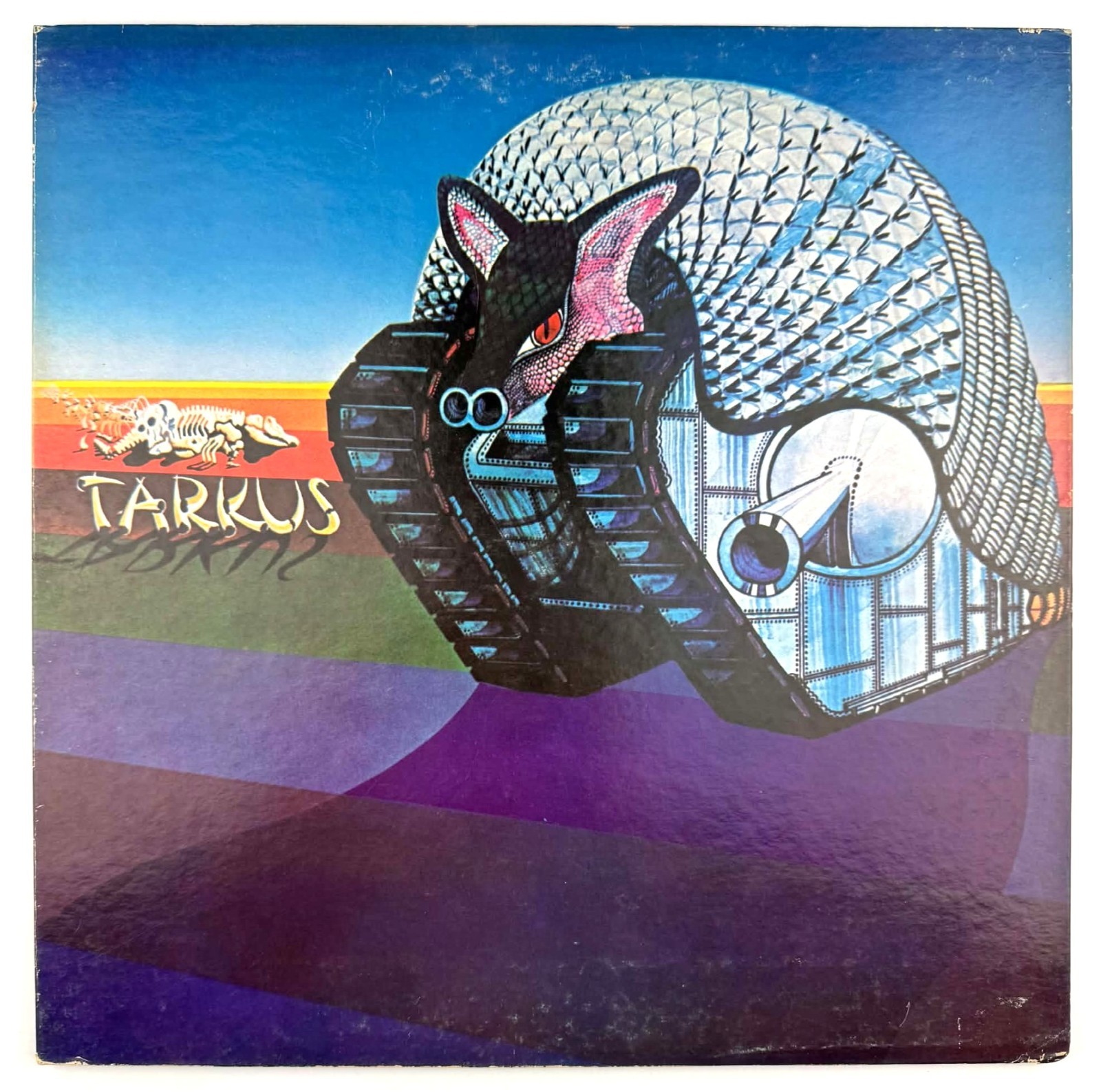 Emarson Lake & Palmer Tarkus Japan Press vinyl record LP Prog Rock NM