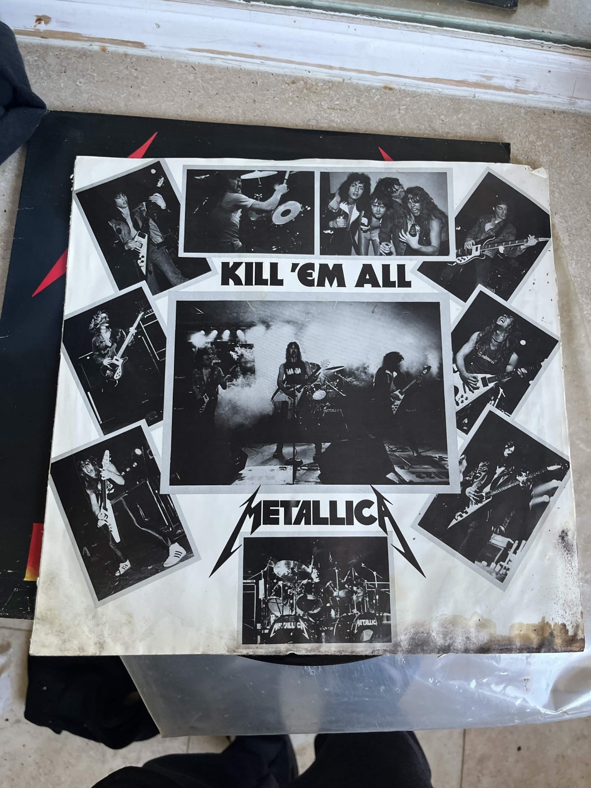 Metallica Kill ‘Em All Megaforce Records MRI 069 1st Press ORIGINAL SLEEVE 1983