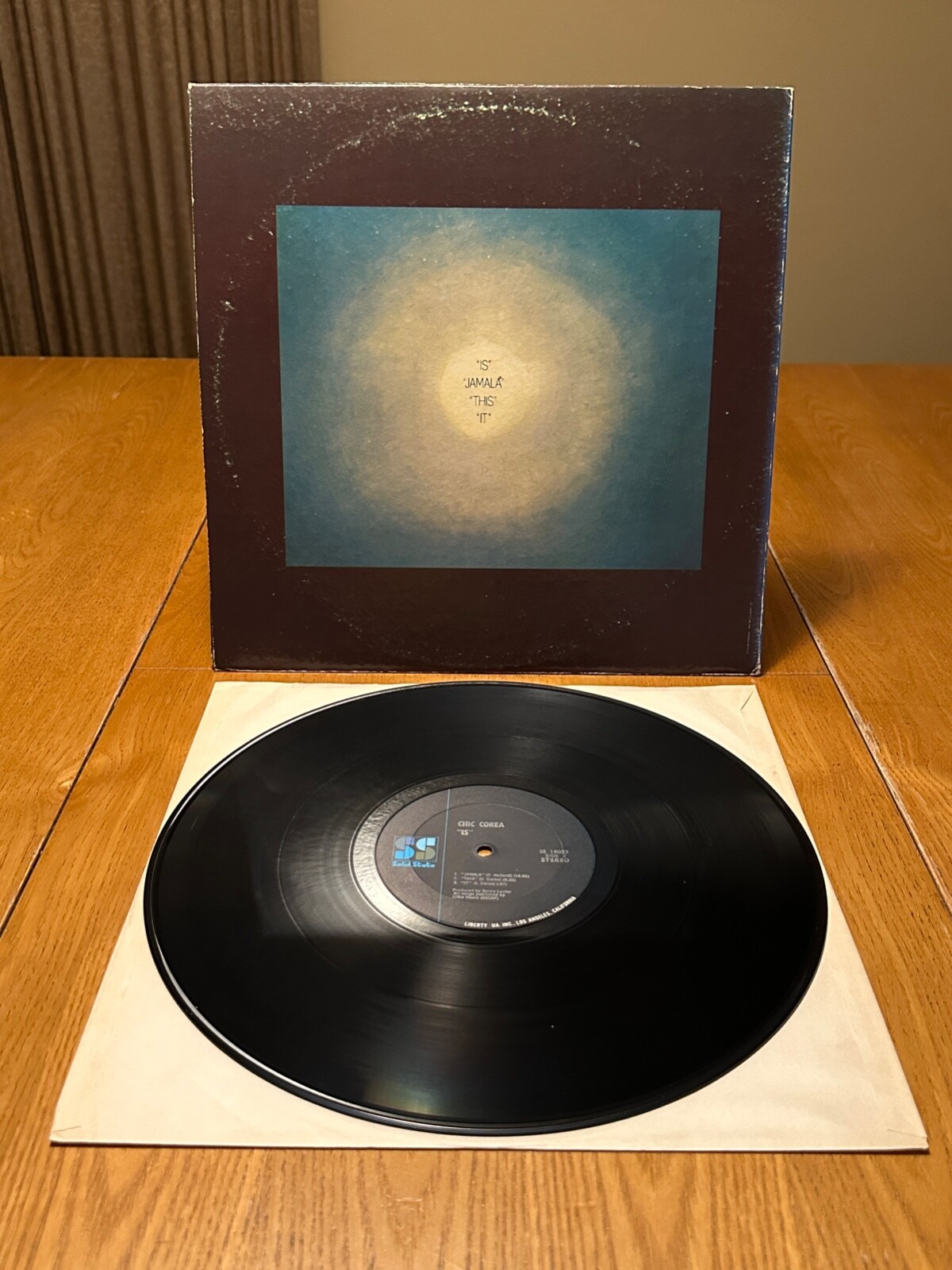 CHICK COREA “IS” 1969 Solid State SS 18055 1st Press Gatefold LP NM/EX