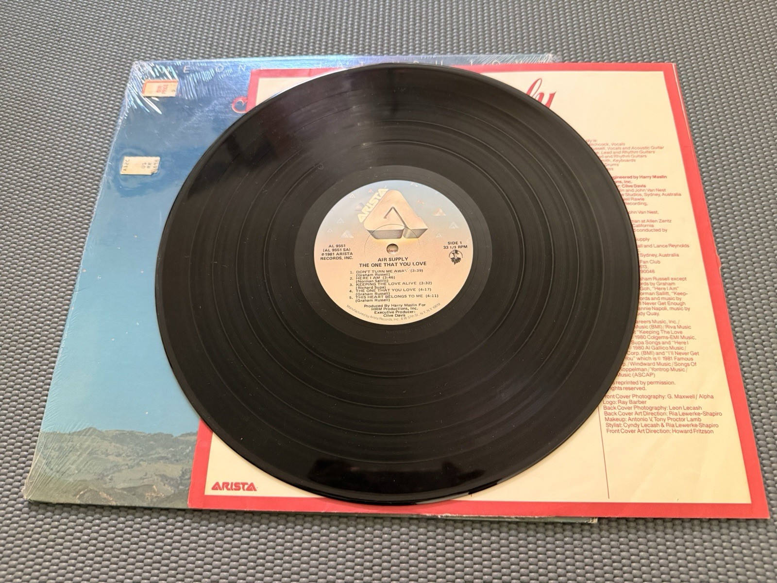 Air Supply – The One That You Love (Vinyl Record LP, 1981)