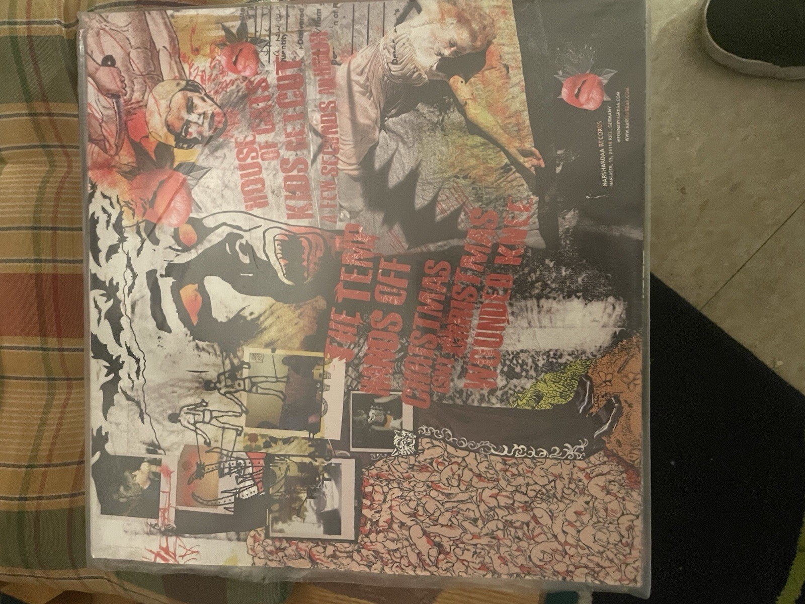 Murder City Devils In Name and Blood Vinyl LP Nonesuch Records Rock Sleeve