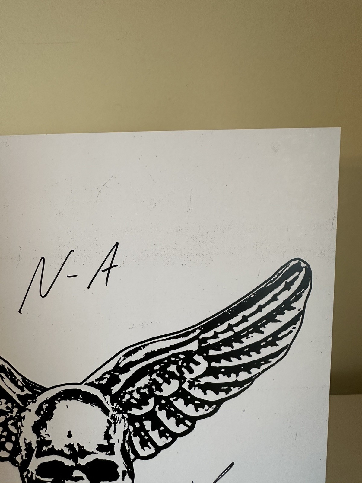 Aerosmith Yungblud – One More Time 12” Clear Vinyl Sealed Signed 12” Art Card