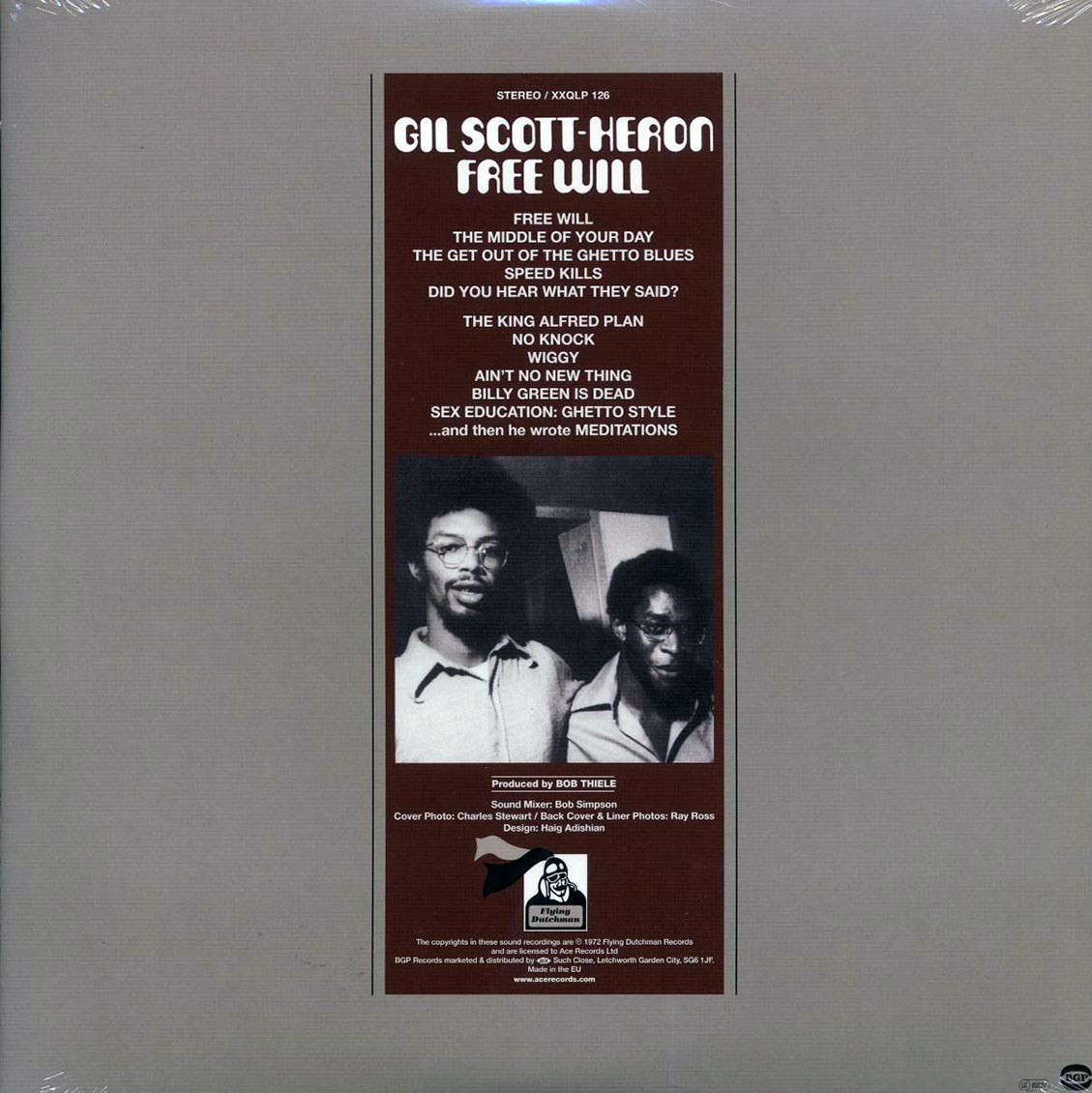 VINYL Gil Scott-Heron – Free Will