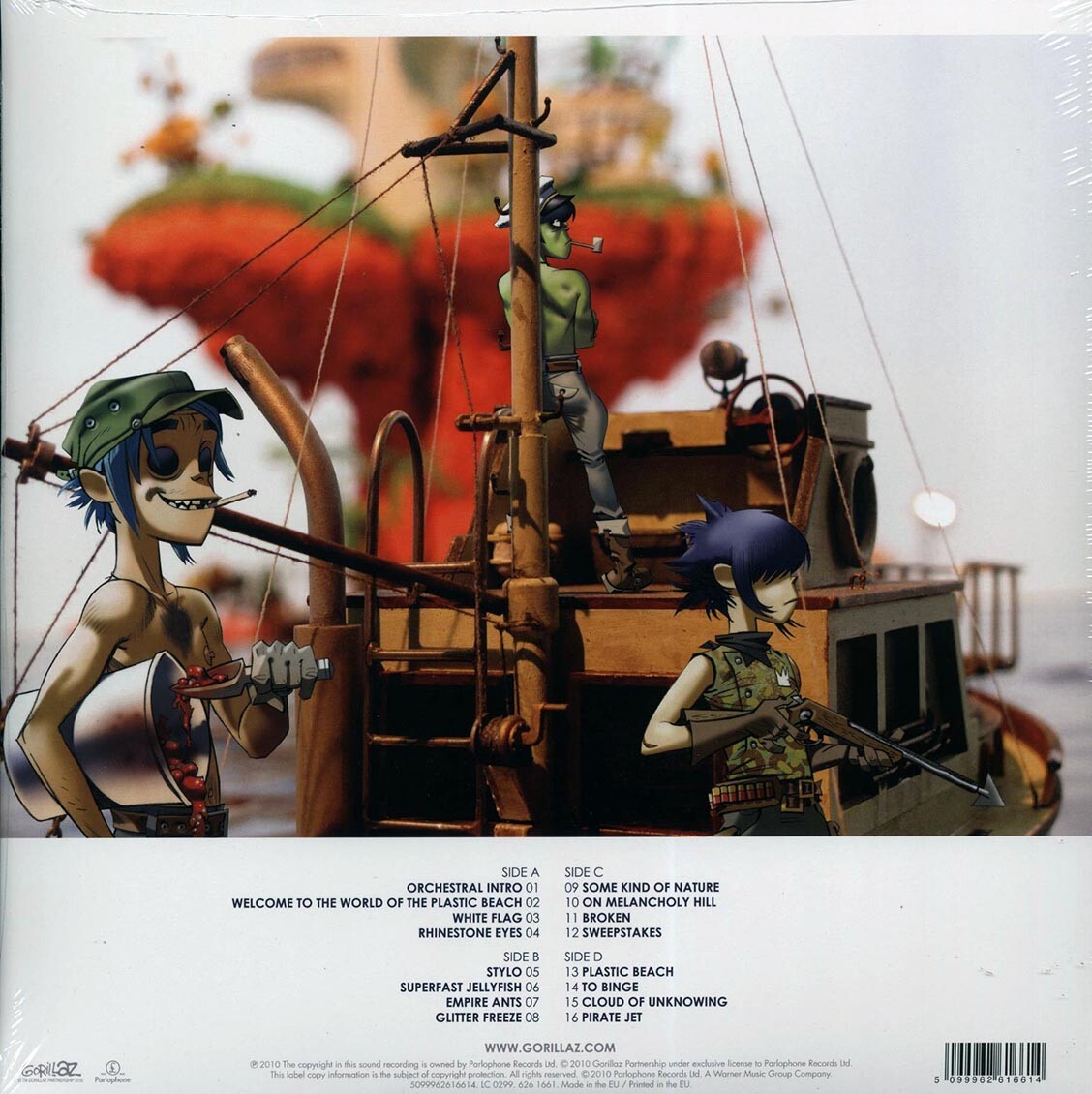 VINYL Gorillaz – Plastic Beach
