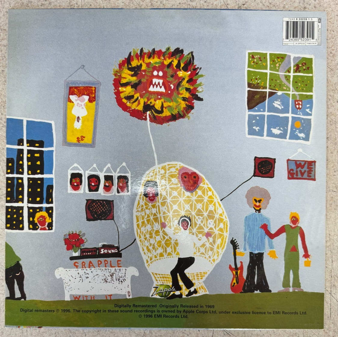 George Harrison Electronic Sound Vinyl Record 1996 Zapple UK MInt
