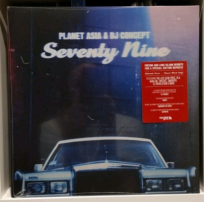 Planet Asia & DJ Concept – Seventy Nine Alternate Cover Vinyl LP Sean Price BLU