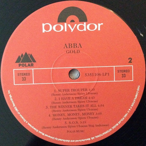 ABBA – Gold | Greatest Hits| 2LP| 19 Essential Songs| Fast Secure Shipping