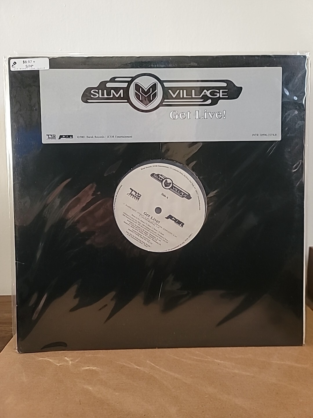 Slim Village _Get Live! / One _2001 Vinyl Single Promo Jay Dilla Hip Hop RAP NEW