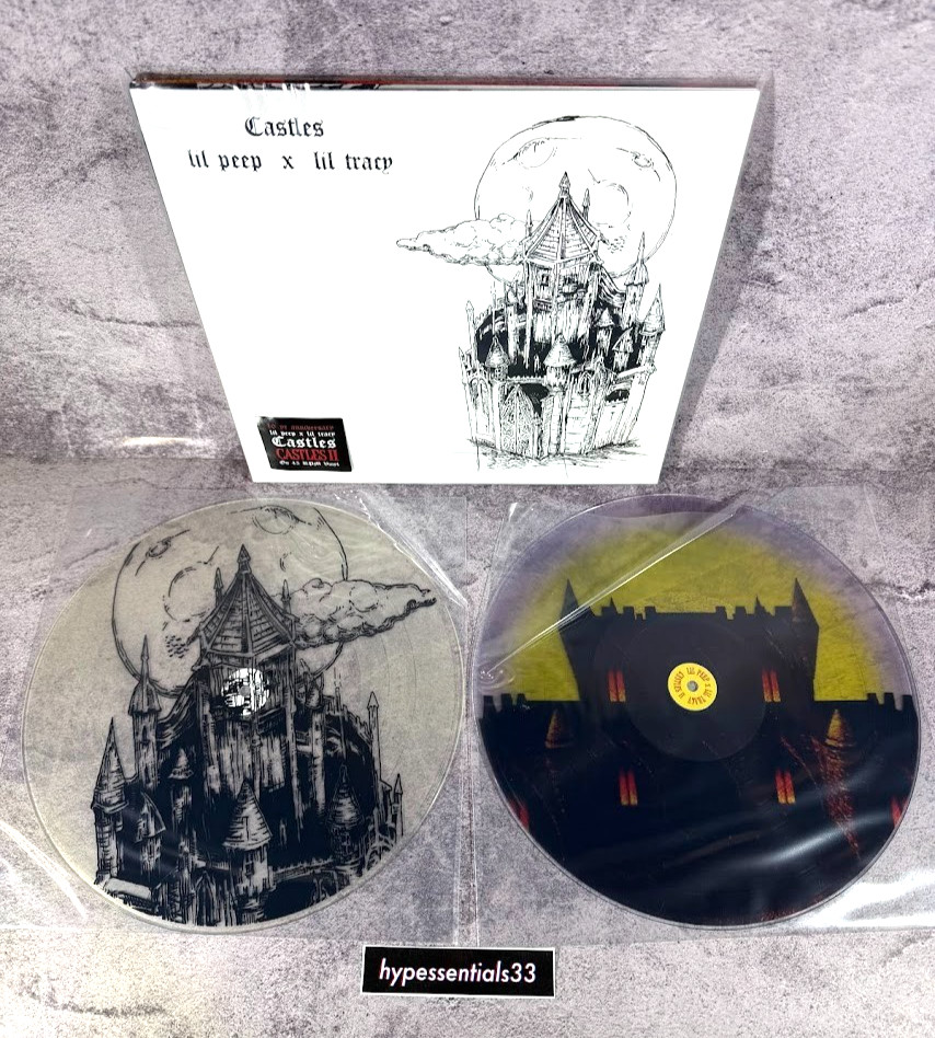 LIL PEEP Castles I & II 10 Year Anniversary 2LP Pop Up Edition Vinyl New In Hand