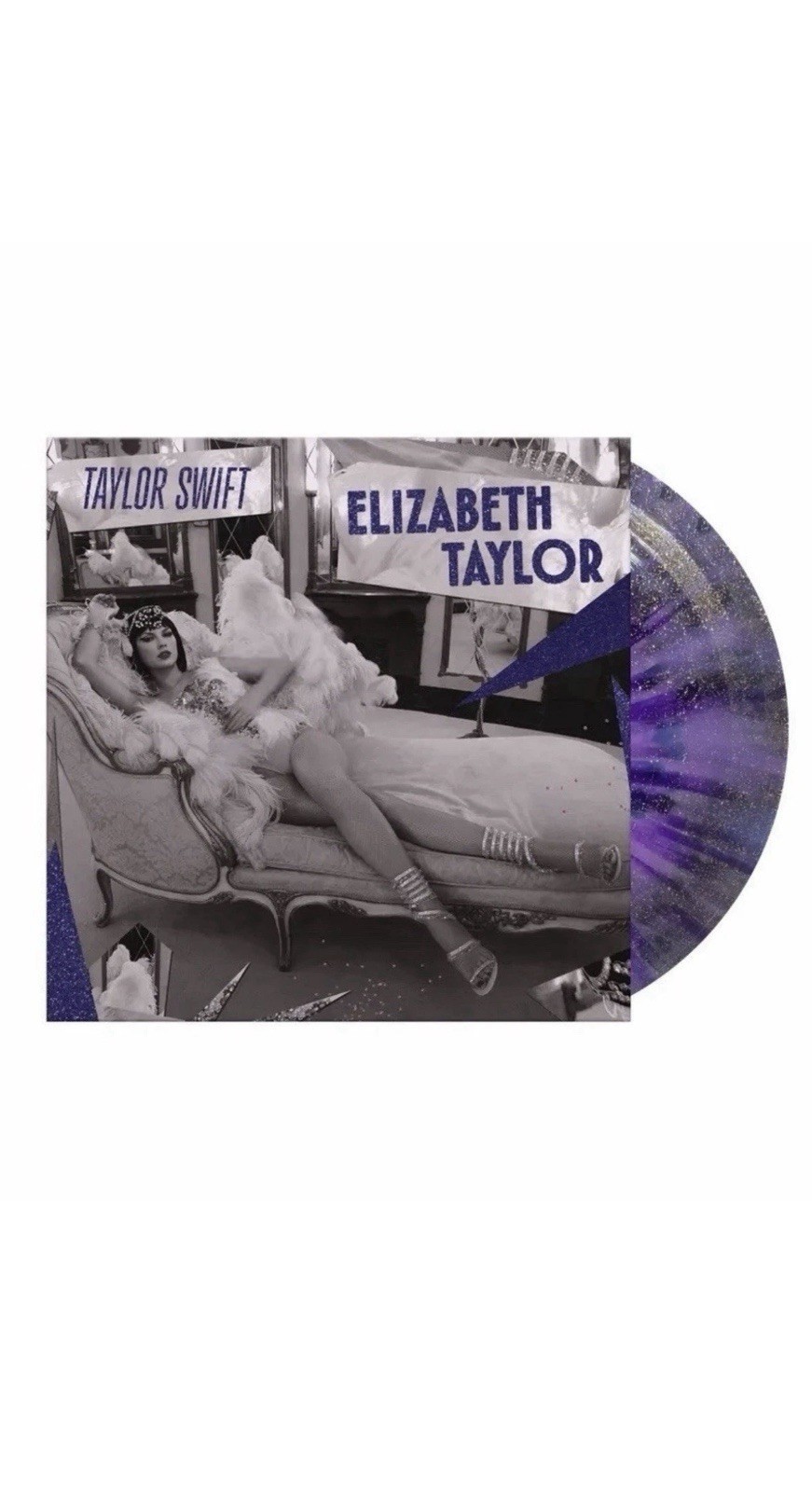 Taylor Swift RSD 7” Purple Glitter Limited Vinyl Release Record Store Day 2026