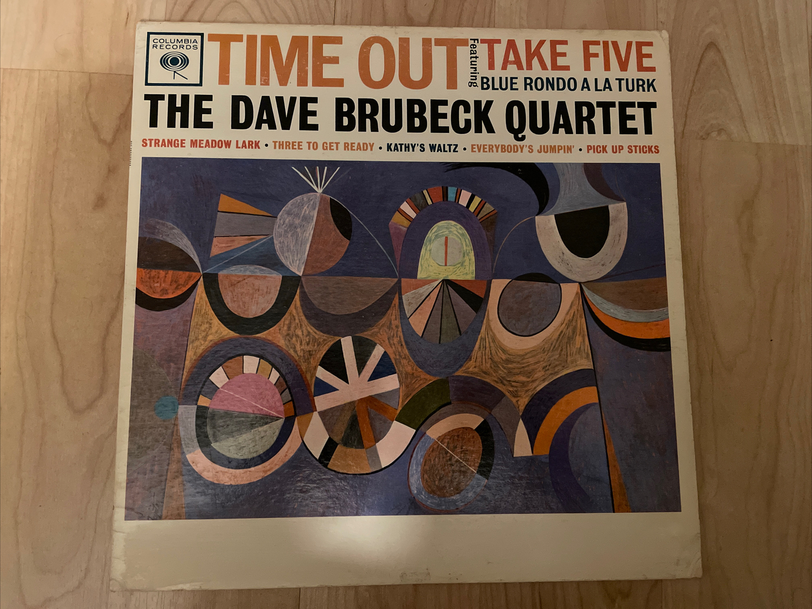 Dave Brubeck – Time Out! 1959 Columbia CL 1397 RE Mono Jacket VG+ Vinyl VG