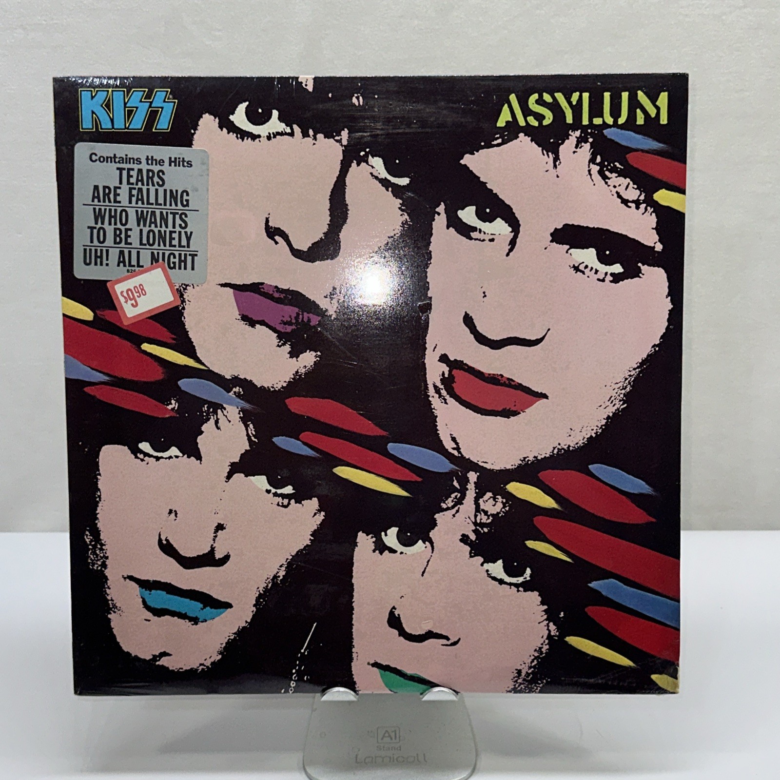 KISS Asylum 12″ Vinyl LP -1985 Original.SEALED! With hype Sticker