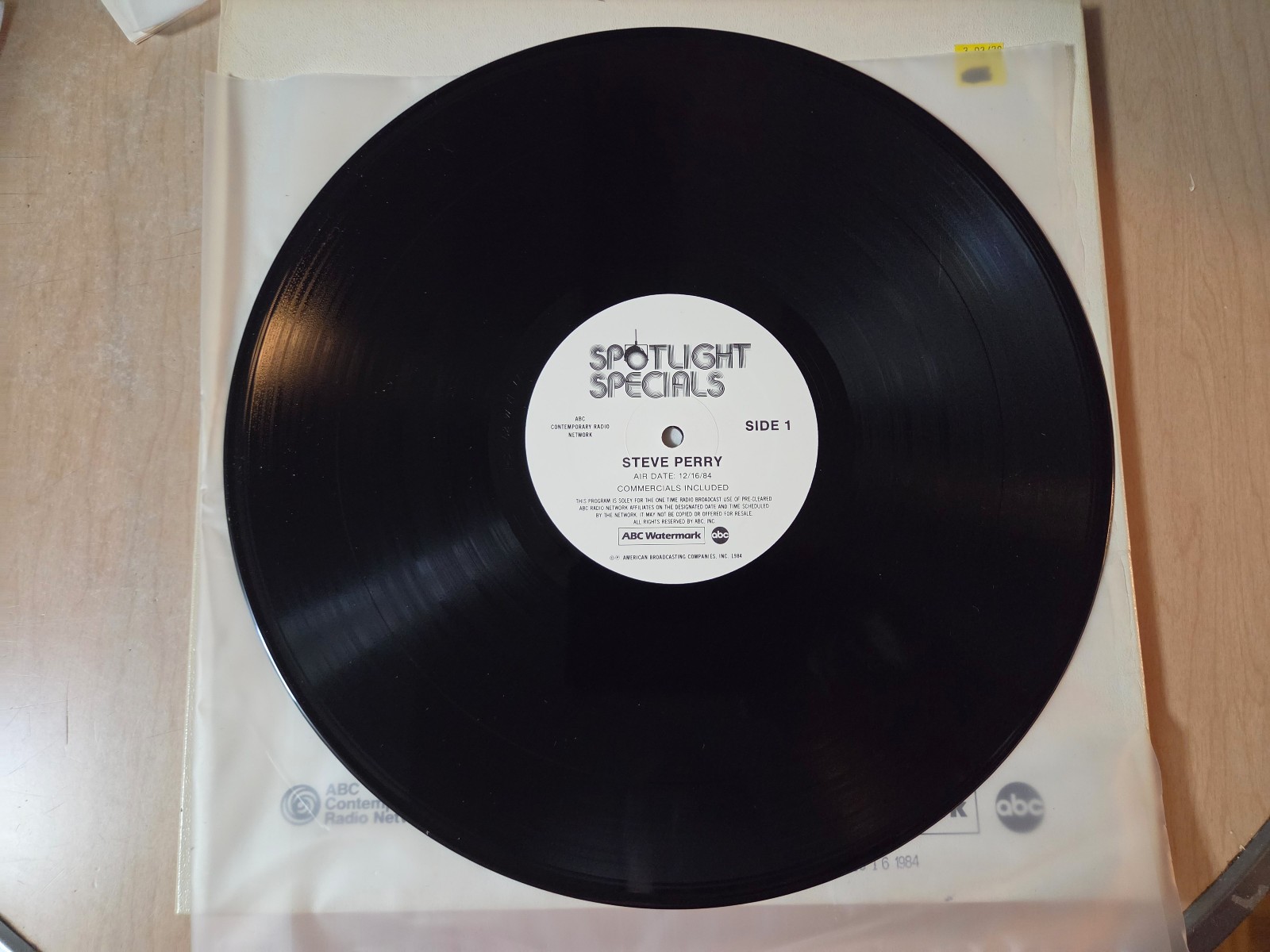 Steve Perry (Journey) ABC Watermark Spotlight Specials 2 LP Radio Promo Box
