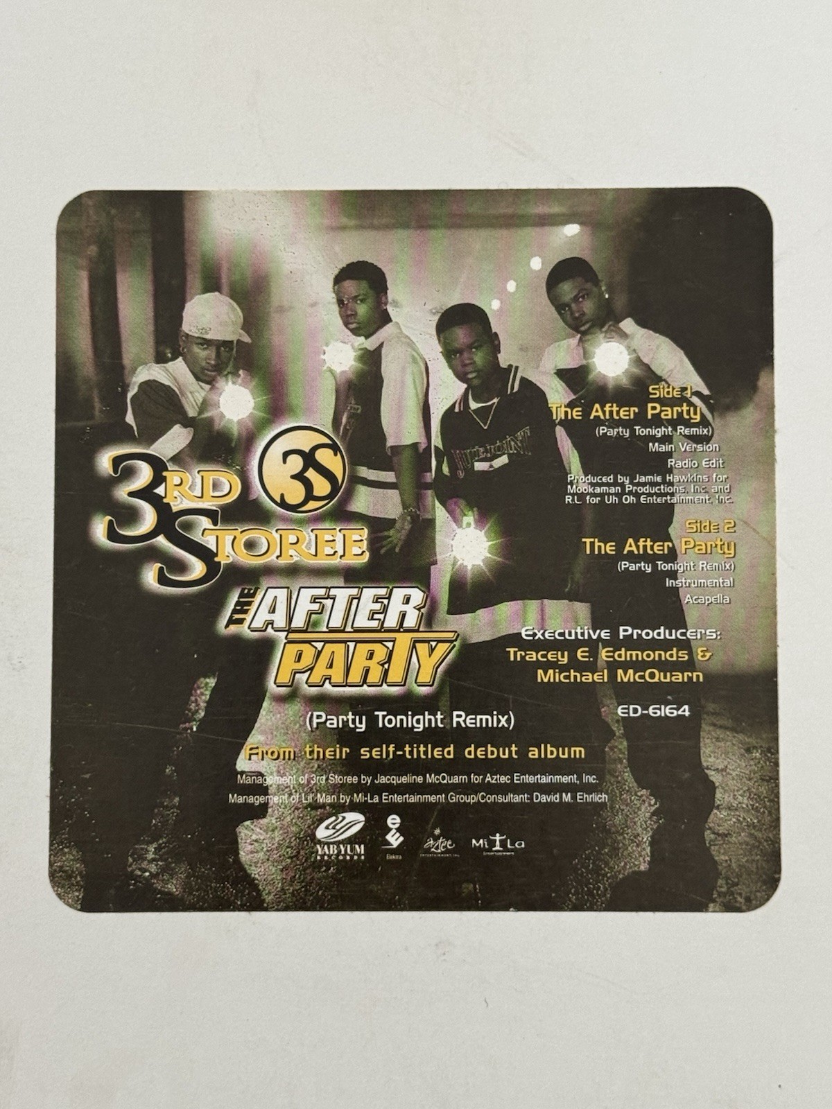 3RD STOREE – THE AFTER PARTY (PARTY TONIGHT REMIX) – ED-6164 VINYL EP VG+