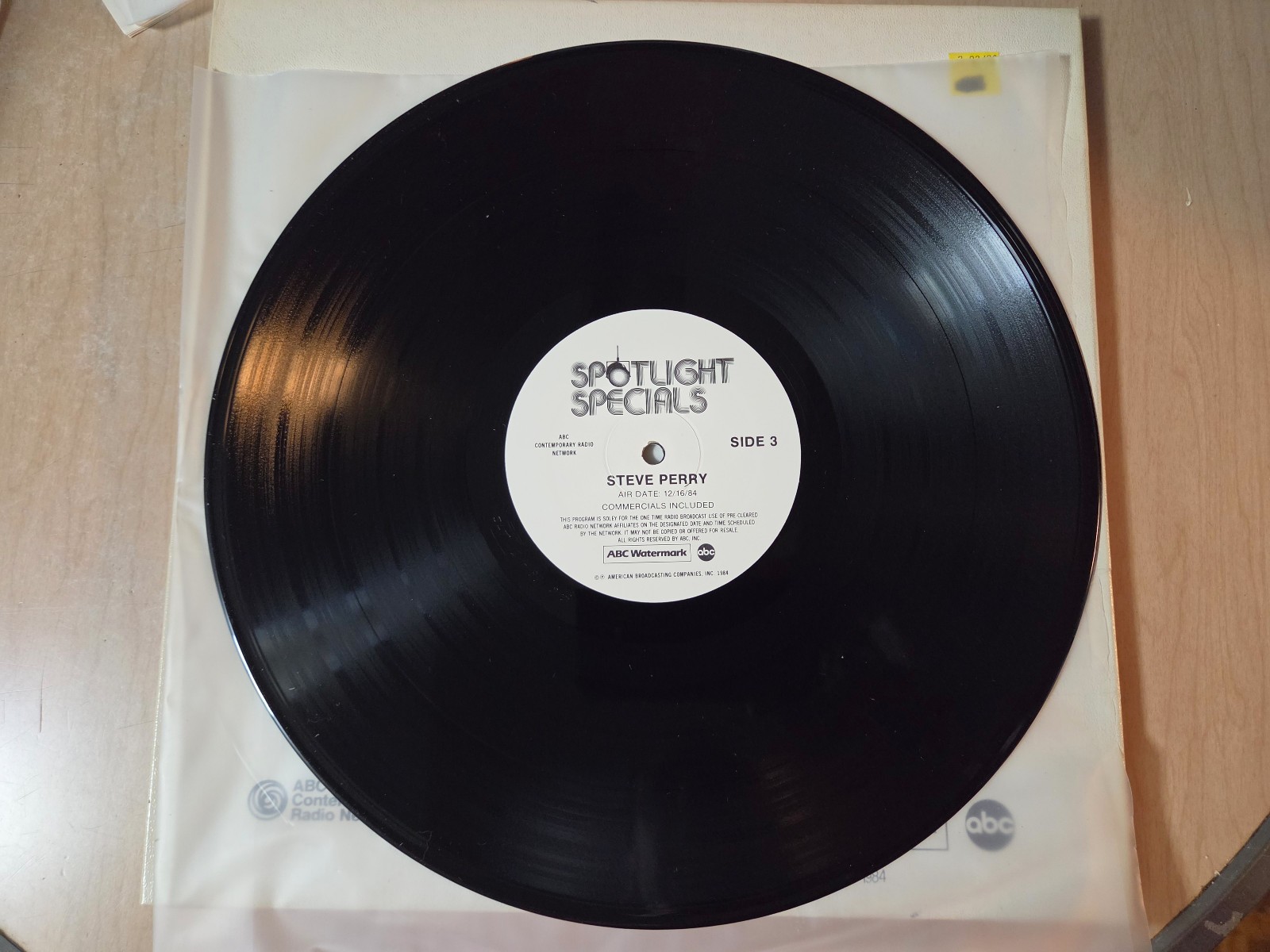 Steve Perry (Journey) ABC Watermark Spotlight Specials 2 LP Radio Promo Box