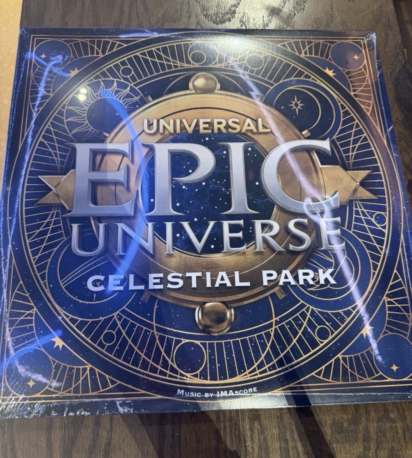 Universal Epic Universe Celestial Park One Year Exclusive Vinyl Record SOLD OUT