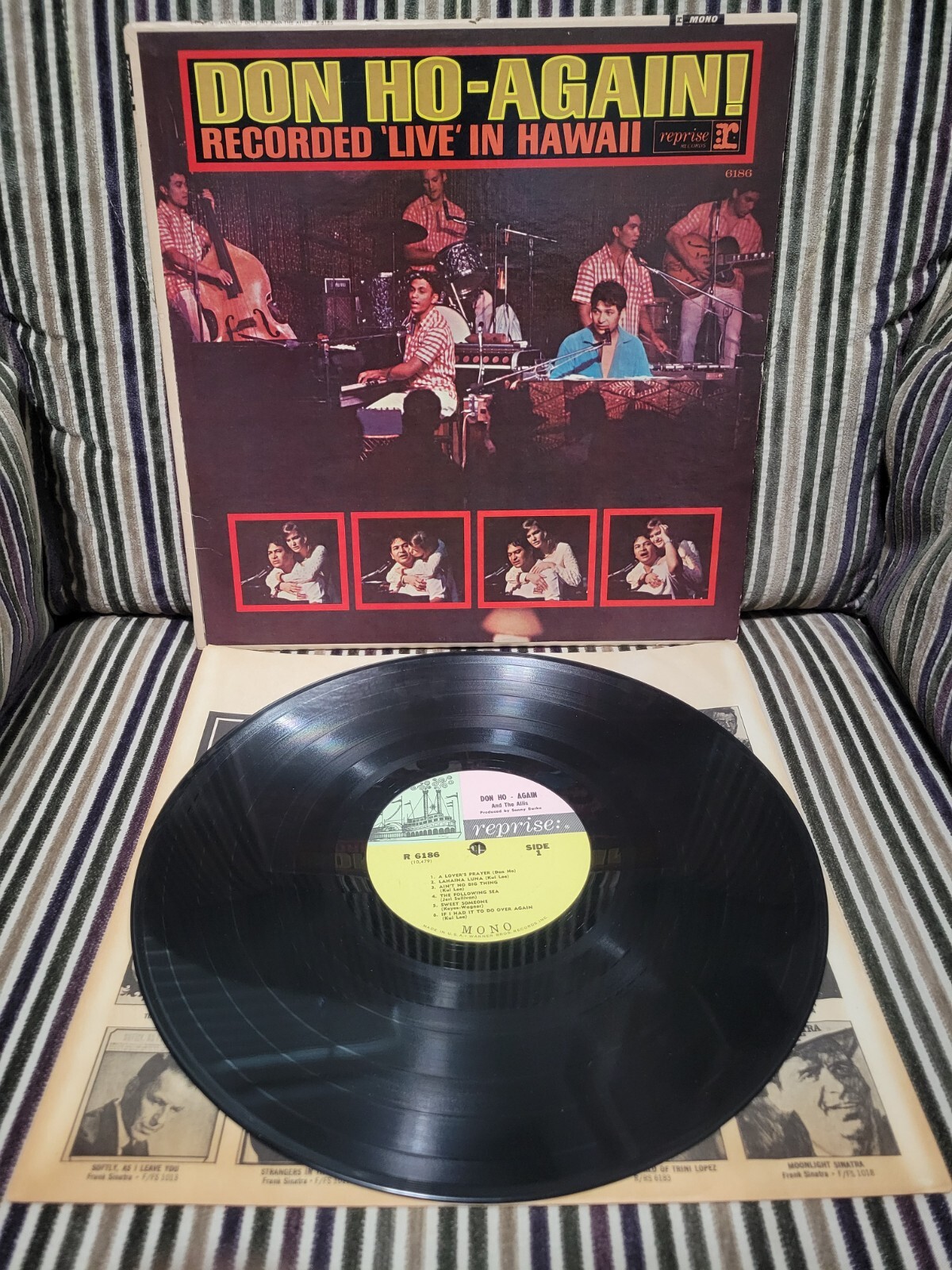 Don Ho-“Don Ho Again, Live In Hawaii”-Reprise-R6186-1966-NM