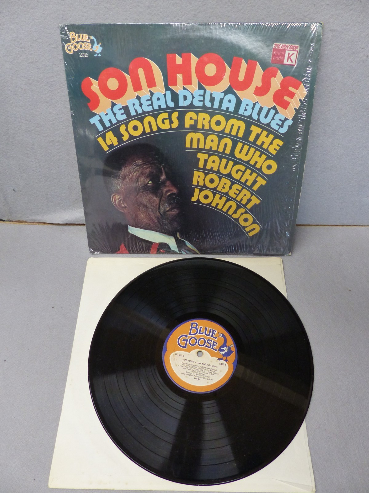 Son House: The Real Delta Blues -1975 – USA 12″ Album – In shrink