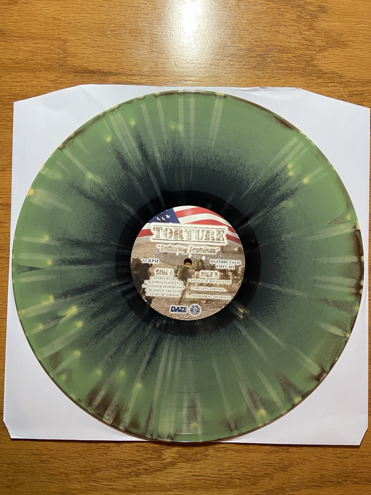 Torture – Enduring Freedom Double LP (multicolor, Near Mint Condition)