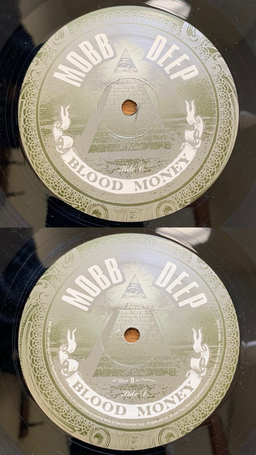 MOBB DEEP BLOOD MONEY VINYL RECORD LP 2LP INTERSCOPE RAP G-UNIT 50 CENT OG 2006
