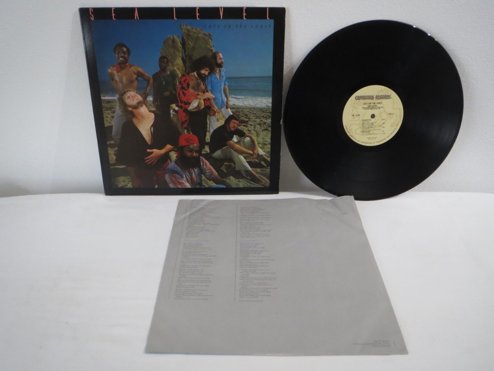 Sea Level Cats On The Coast Vinyl LP Record Album Original Terre Haute Pressing