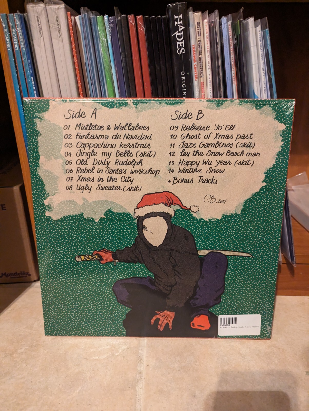 Wu Tang Cookin Soul Wu Xmas Clear Red Vinyl LP Wu Tang Clan