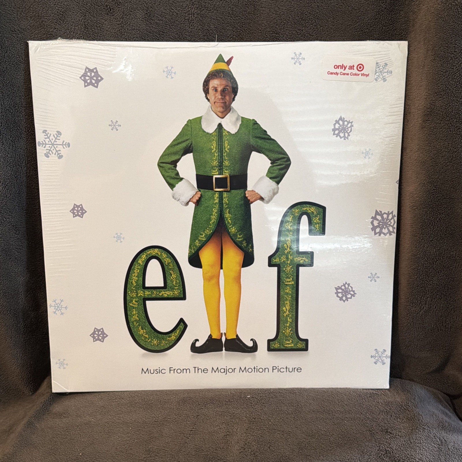 Elf – Movie Soundtrack (Sealed Vinyl Record, Target Exclusive Candy Cane Color)