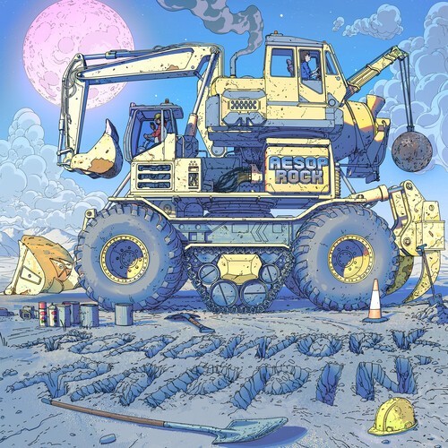 Aesop Rock ROADWORK RAPPIN’ New Die-Cut Vinyl Picture Disc 7″ Single