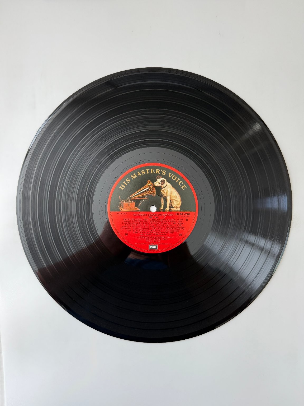 Schubert Lieder on Record 12″ LP Set 1982 Limited Edition EMI Classical 33RPM