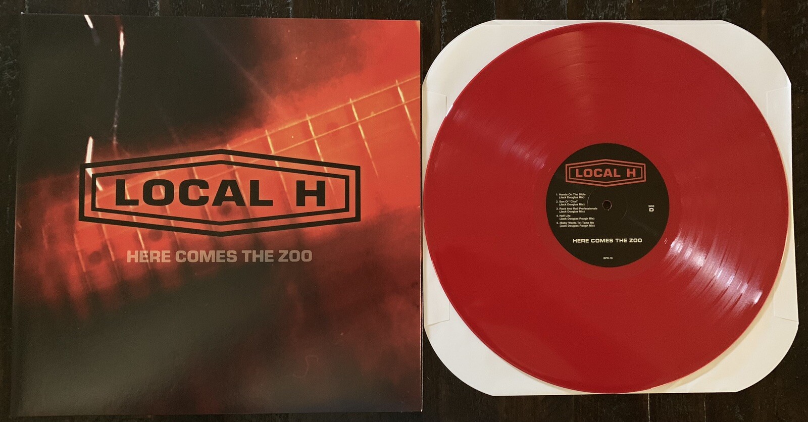 LOCAL H Here Comes the Zoo LP Red Vinyl 1st Press-Nirvana Spacehog Harvey Danger