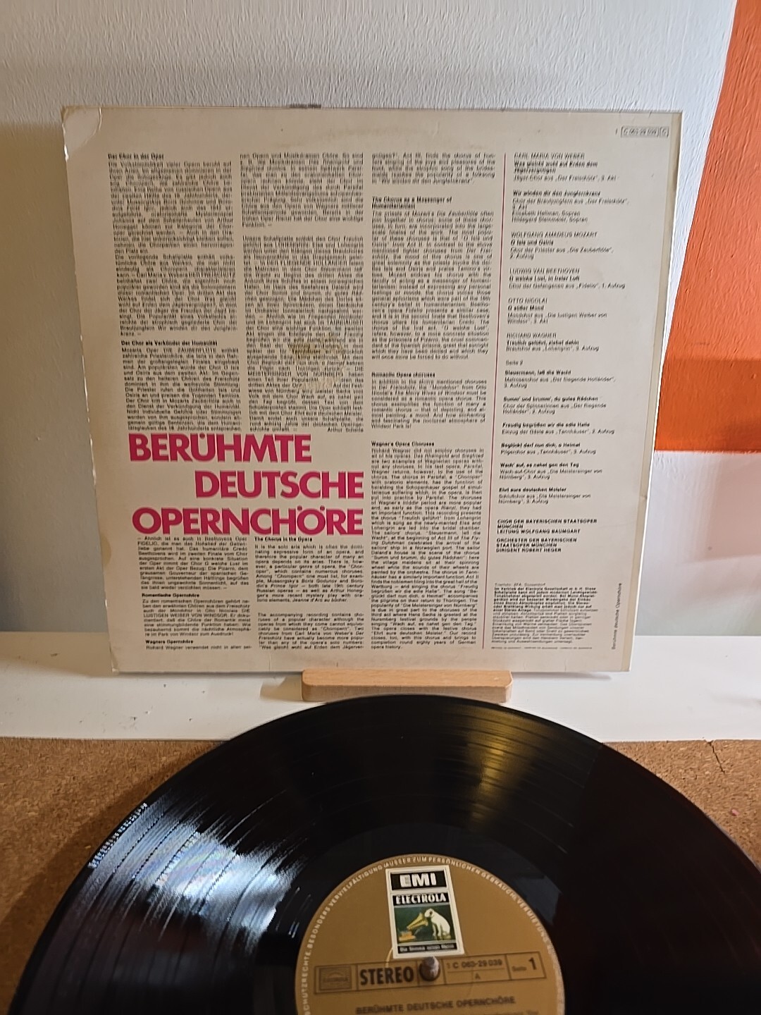 EBOND Various – Grosse Opernchore Vinile – Deutsche Grammophon – V107135